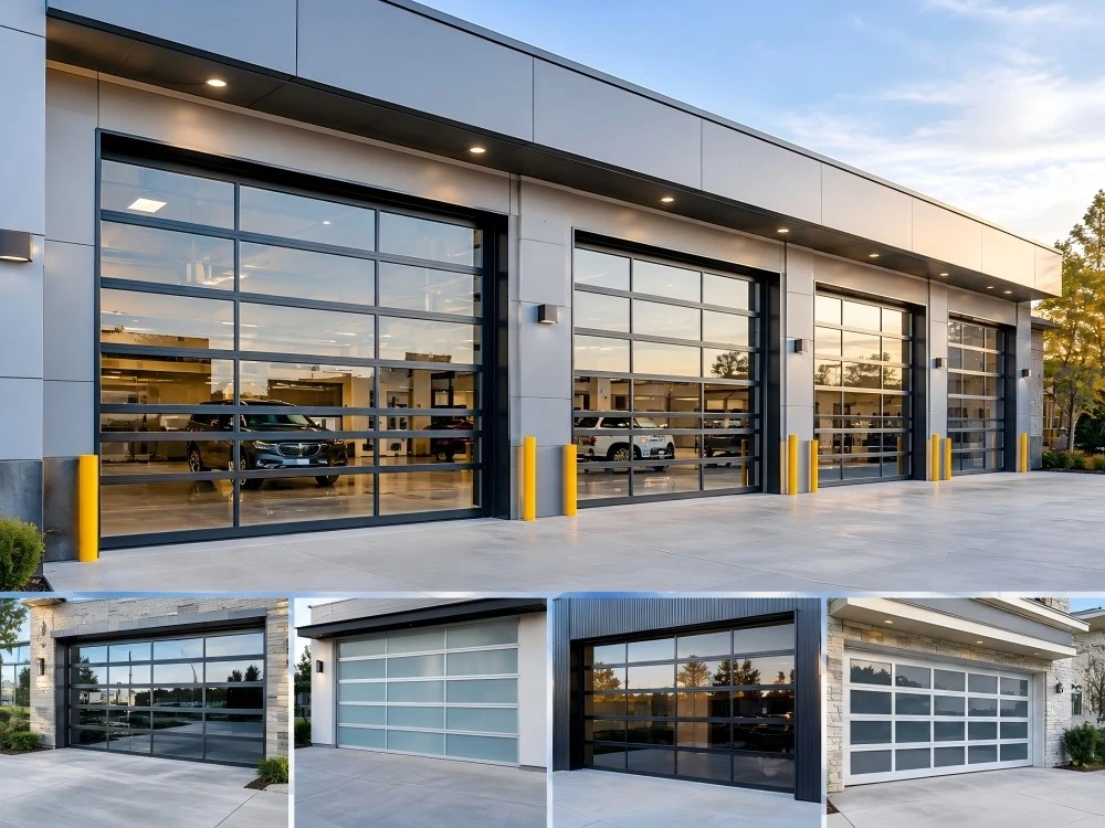 Commercial Glass Sectional Doors Commercial Glass Sectional Doors