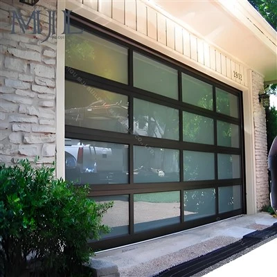 Commercial Glass Sectional Doors